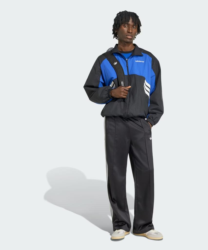 adidas Спортивная кофта Munich 93 - Черная:Королевский синий / Kr7281