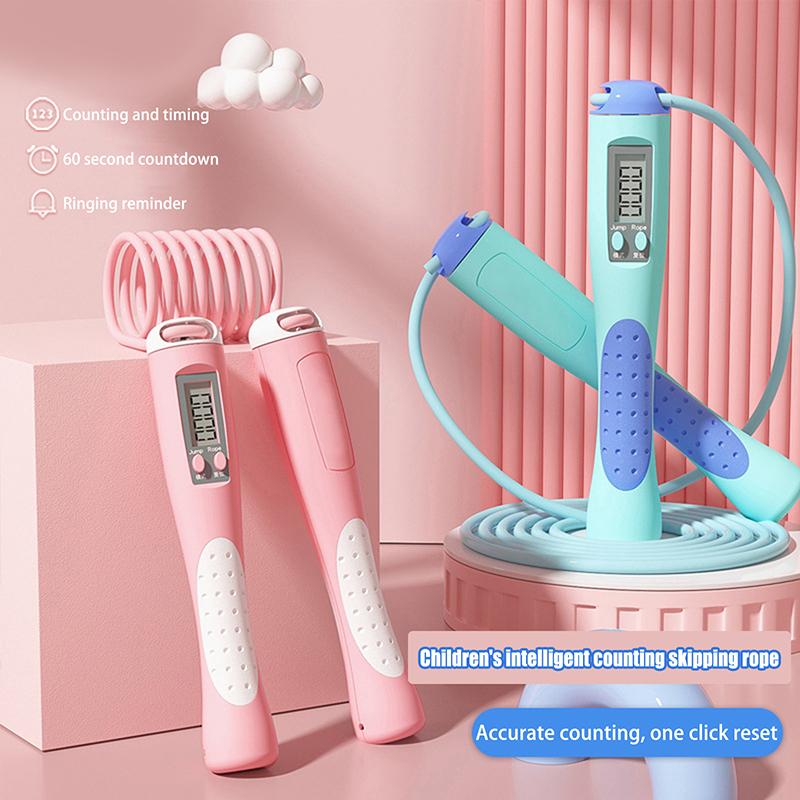 2.8M Digital Counting Jump Rope With Non-Slip Handle Adjustable Skipping Rope Jumping Rope With Counter For Kids Adults