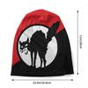 Анархистский черный кот, флаг, капот, вязаные шапки, унисекс, женская мода, унисекс, для взрослых, зимние теплые шапочки с черепами, шапка