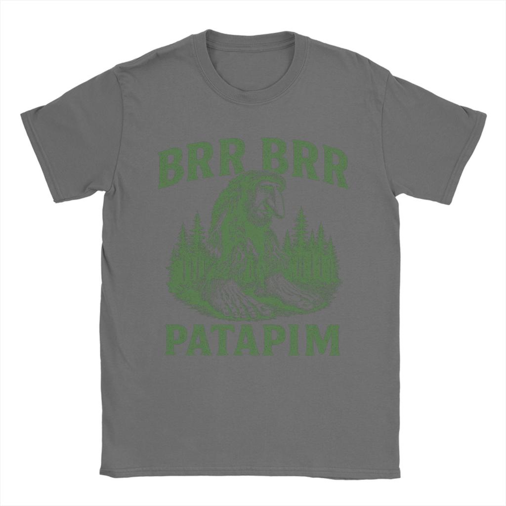 Мужские футболки Patapim The Brr Brr Forest Troll Итальянский мозговой штурм Винтажная хлопковая футболка с коротким рукавом Футболки Топы Вечеринка