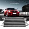 Car 6 Row Remote Transmission Oil Cooler Kit Auto Manual Radiator Converter