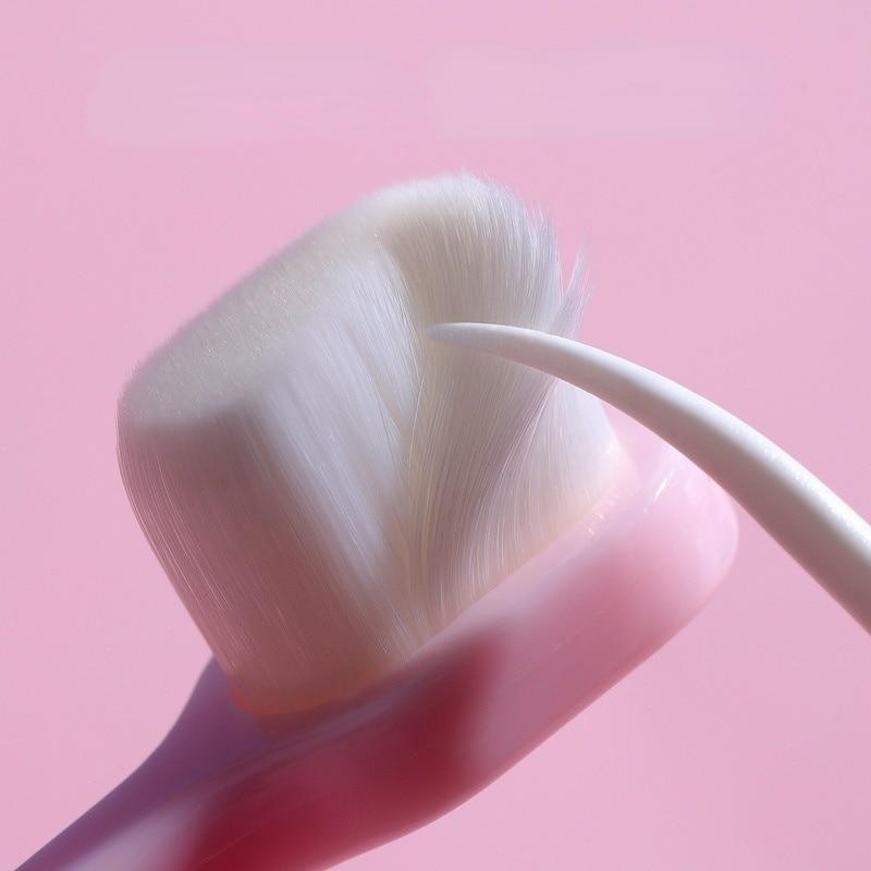 Милая мультяшная зубная щетка для детей, мягкая зубная щетка с короткой ручкой, детская зубная щетка для ухода за зубами ребенка