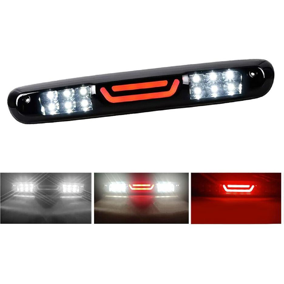 GXARTS 25890530 3Rd Third Brake Light Cargo Lamp High Mount Stop Light Compatible With Chevy Silverado GMC Sierra 1500 2500 3500 HD 2007 2008 2009