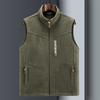 Men Winter Outwear Thick Warm Fleece Sleeveless Vest Jacket WaistCoat Men Autumn Outfits Tactical Vest Men Plus Size