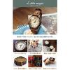 Little MagicAging Japan LeatherMade MovementMetal Allergy FriendlyWristwatchMensWomensClockAntique Style Old Clock (Brown M Size)