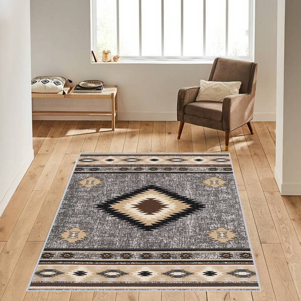 Rovigo Home Моющийся ковер с принтом RVGHOME0148-SM29