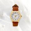 Watch Analog Leather Strap Brown Salon [Fieldwork] Women's PP005-3