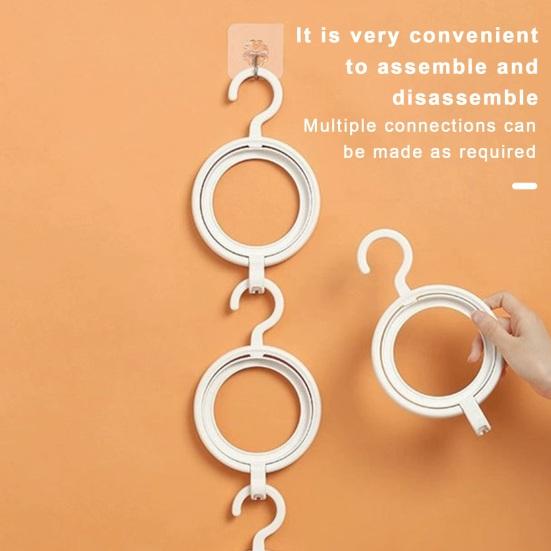 Вешалка для бейсбольной шляпы, органайзер, круглая задняя дверь, многофункциональный парик, фуражка, шарф, сумка для одежды, держатель для дисплея, настенная вешалка