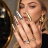 Laser Nail Foil Decals Iridescent Nail Decals Professional Manicure Decals  Nail Decoration