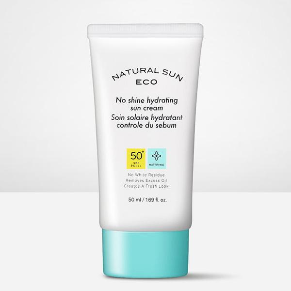 The Face Shop Natural Sun Eco Увлажняющий солнцезащитный крем без блеска 50 мл SPF50+ PA+++ (2 варианта)