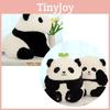 Panda Hua Hua Plush Toy Realistic Stuffed Panda Pillow For Kids And Adults