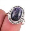 Natural Charoite Gemstone Handmade 925 Solid Sterling Silver Gift Ring S.7 T7E23