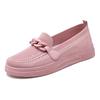 Shoes Women's Casual Shoes Women's Shoes Soft Sole Comfortable Mother Shoes Flying Woven Breathable Mesh Shoes One Pedal Women's Single Shoes