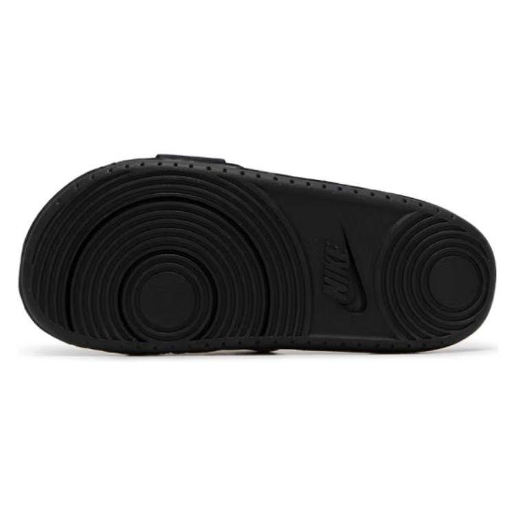 Nike Шлепанцы Offcourt Adjust Slide Черный Хаки Черный Мужские Шлепанцы DQ9624-004