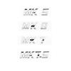 3D ABS Letters MK5 MK6 MK7 MK7.5 Emblem Car Badge Sticker for VW Volkswagen GOLF Car Fender Trunk Rear Sticker zd1