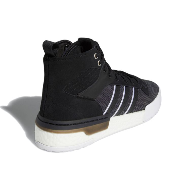 adidas Оригинальные кроссовки Rivalry Rm с высоким верхом Мужские кроссовки Черный FV5029