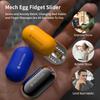 Fidget Mech Egg Finger Slider Fidget EDC Egg сенсорные металлические офисные игрушки Fidget для руководителей, игрушки для взрослых, снятие стресса, СДВГ/аутизм