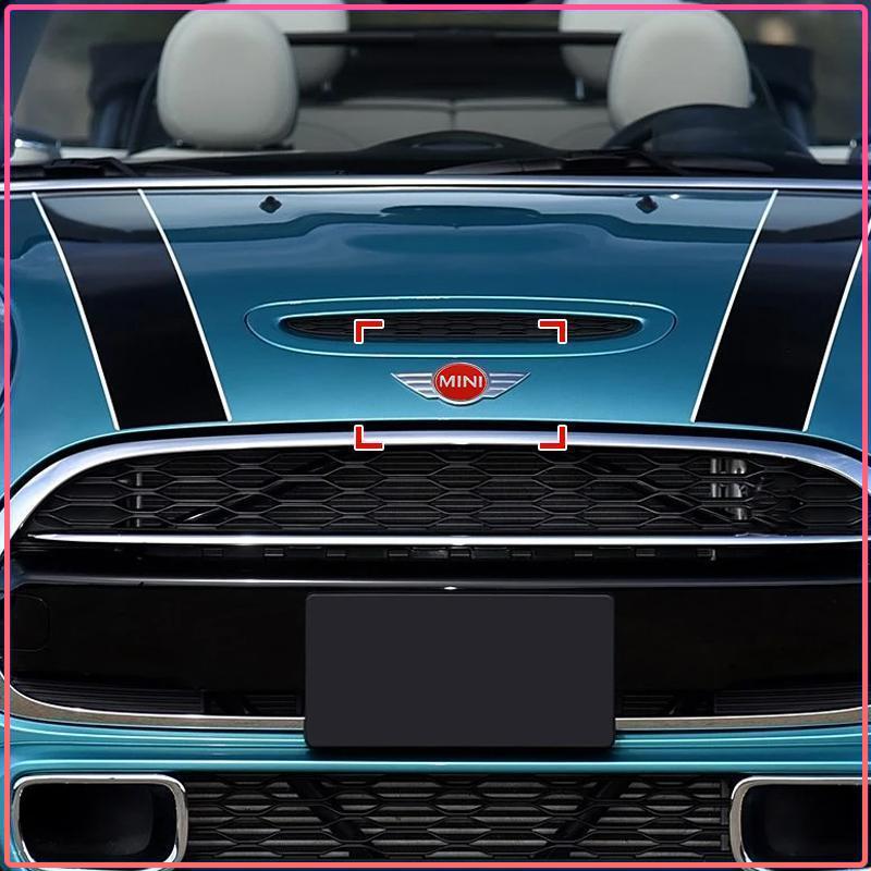 Mini Стиль Значок на капот Значок на багажник Аксессуары для декора экстерьера автомобиляДля Cooper One JCW Clubman Countryman R55 R56 F55 F56 R57 R58 R59