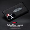 Чехол iQOO Neo5 5SE Half-Cover из воловьей кожи с рисунком рыбы