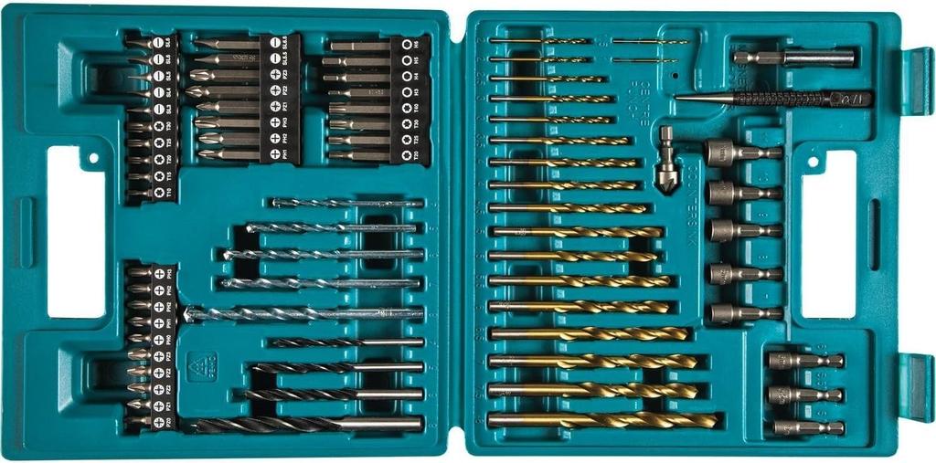 Makita USA Metric Drill Screw Bit Set [75-Piece] & B-49373