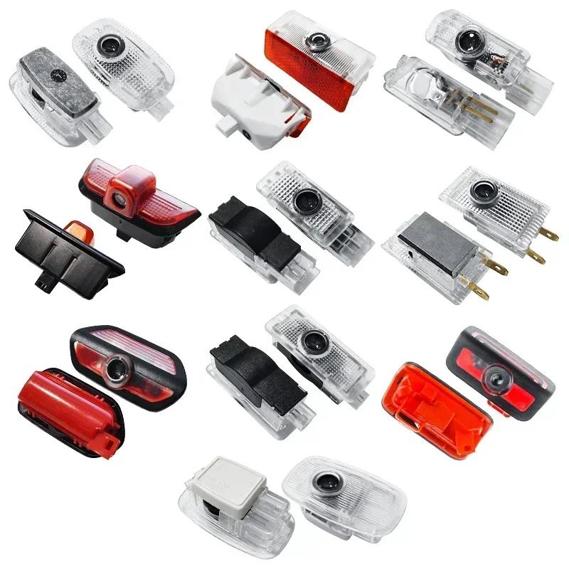 Автомобильная наклейка Benz 2026 Новая Для Benz 2 шт. Светодиодный проектор на дверь автомобиля Призрачный приветственный свет Для Mercedes Benz C E S пара W240 W210 Spri