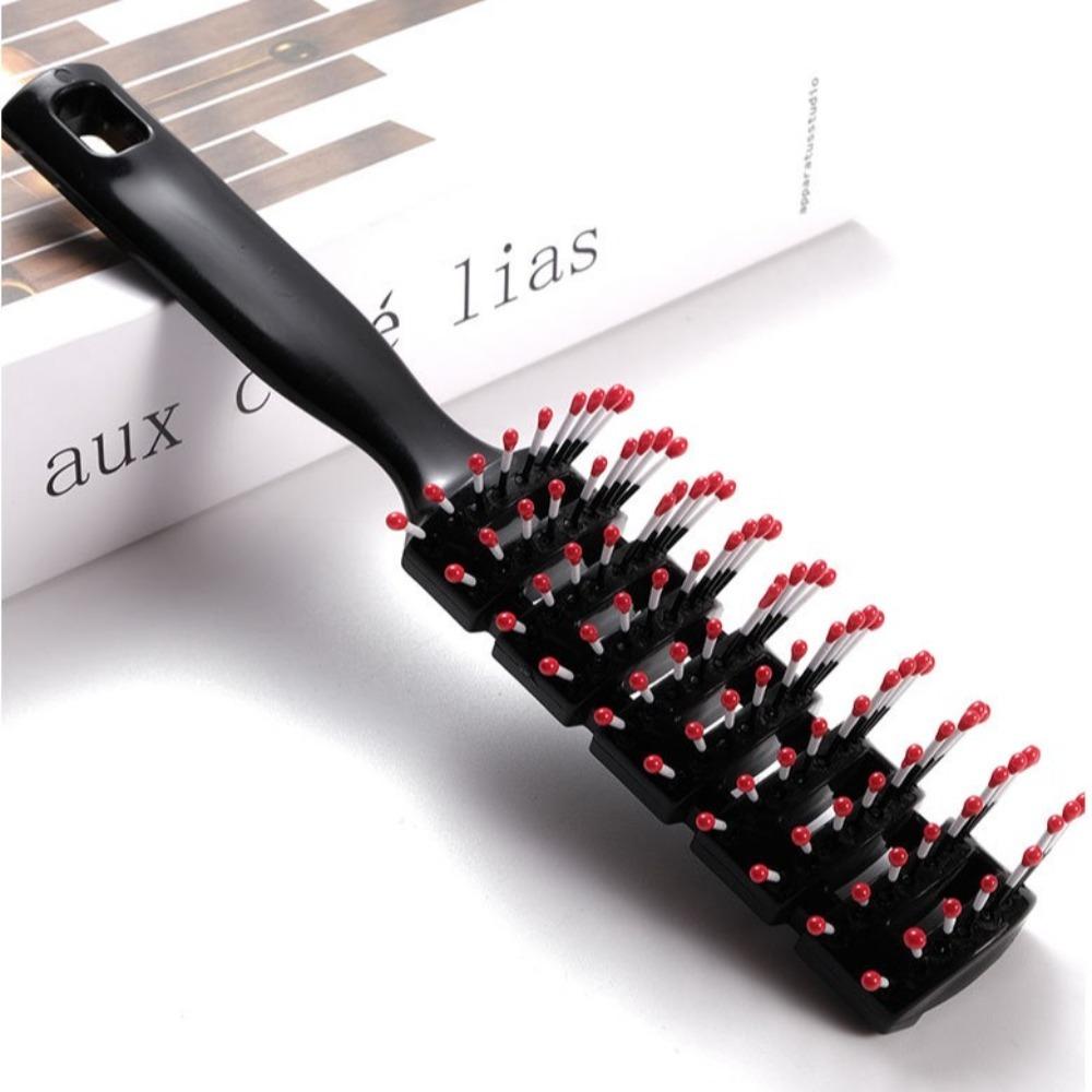 Укладка волос Расческа для распутывания волос Вентиляционная щетка Антистатическая Массажная Ребра Расческа для волос Завивка волос Бытовая