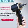 Cordless Handheld Vacuum Cleaner Small Portable Car Dust Blower Rechargeable Suction Blowing Dual-Use Gun