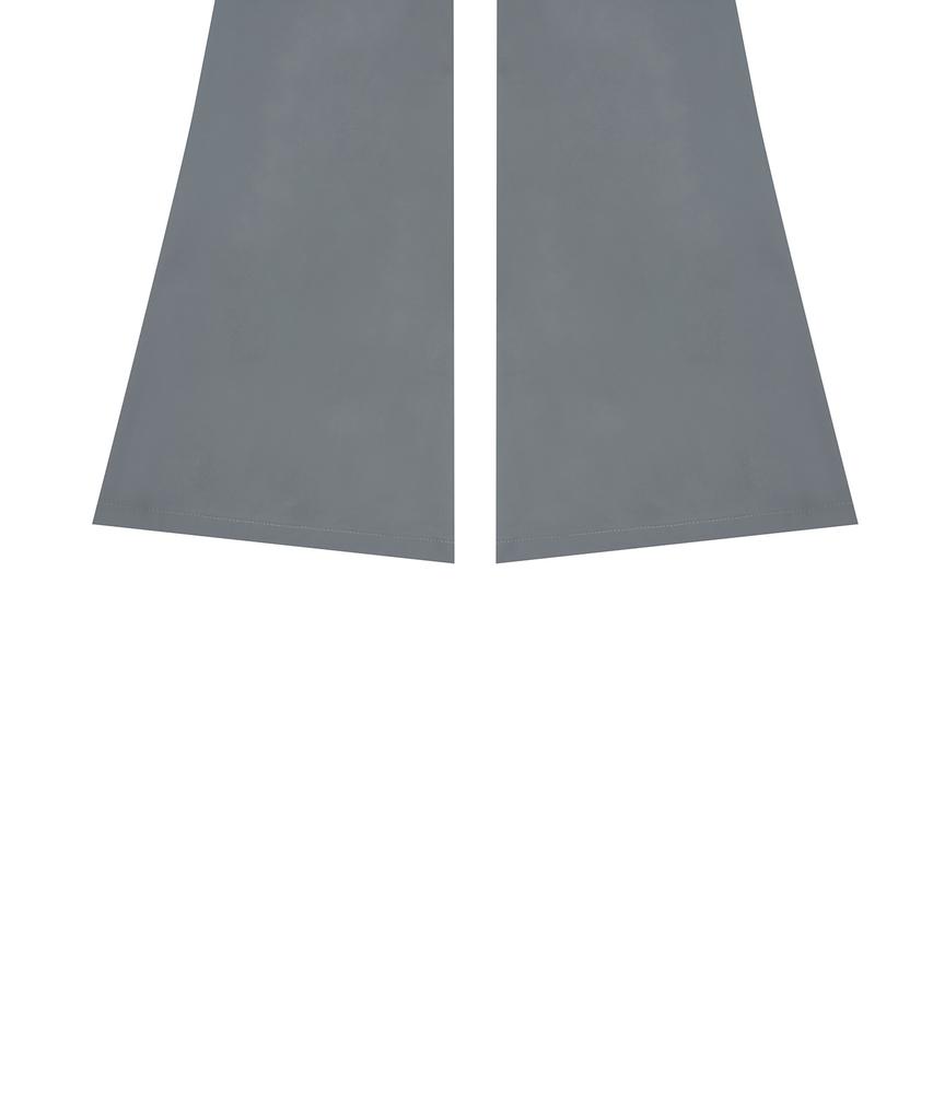 LUVISTRUE Am Nylon Tuck Bootscut Pants(Gray)