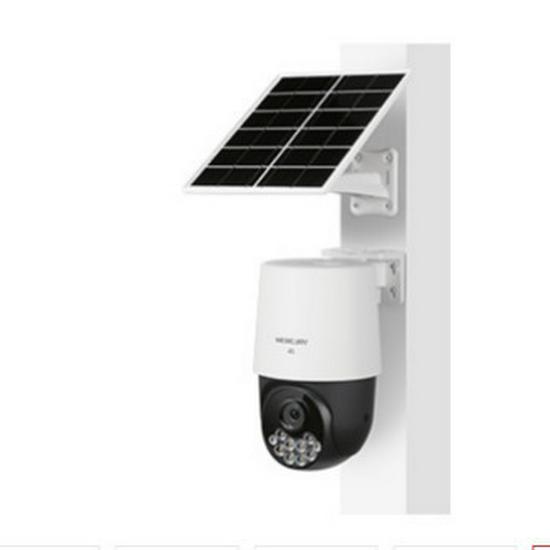 Mercury MIPC4286LH-F4GE 4MP Solar 4G Color PTZ Camera Kit with Auxiliary Heat and Free Data