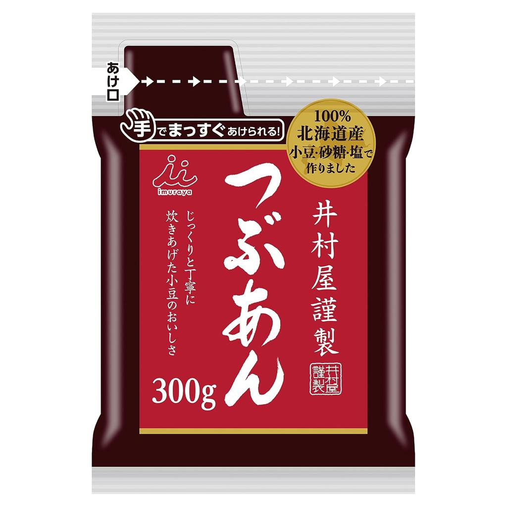 Imuraya Kinsei Tsubuan 300g10 bags Anko Bagged Zenzai Ohagi