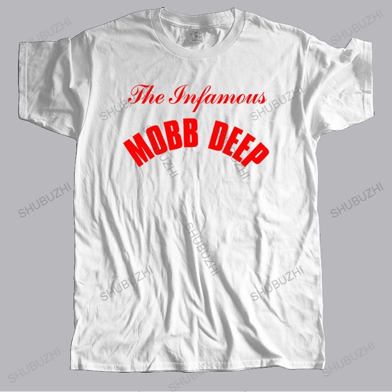 Новинка мужская хлопковая футболка летняя mobb deep infamous модный бренд футболка мужская топы футболка большого размера дропшиппинг