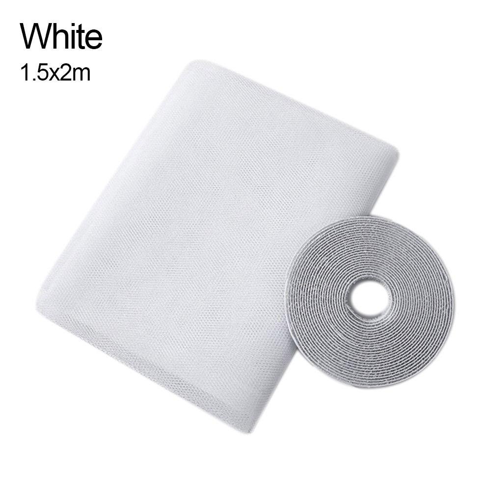 Самоклеящаяся защитная сетка для окон от насекомых, москитная сетка, сетка для окон, штора для экрана, москитная сетка