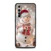 Чехол Рождественский снеговик для Realme C67 C63 C55 C53 C35 C25 C21 GT 2 3 5 6 10 11 12 13 Pro Plus 5G Мягкий ТПУ Чехол для телефона Fundas Сумка