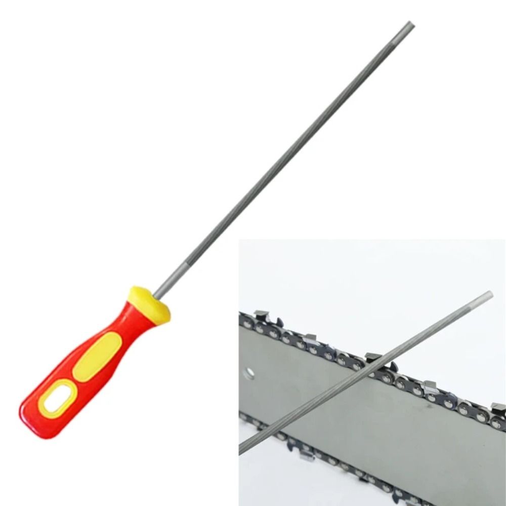 Grinding Chainsaw Round Files Polishing Saw Chain Files 4mm/4.8mm/5.5mm Sawing File Woodworking