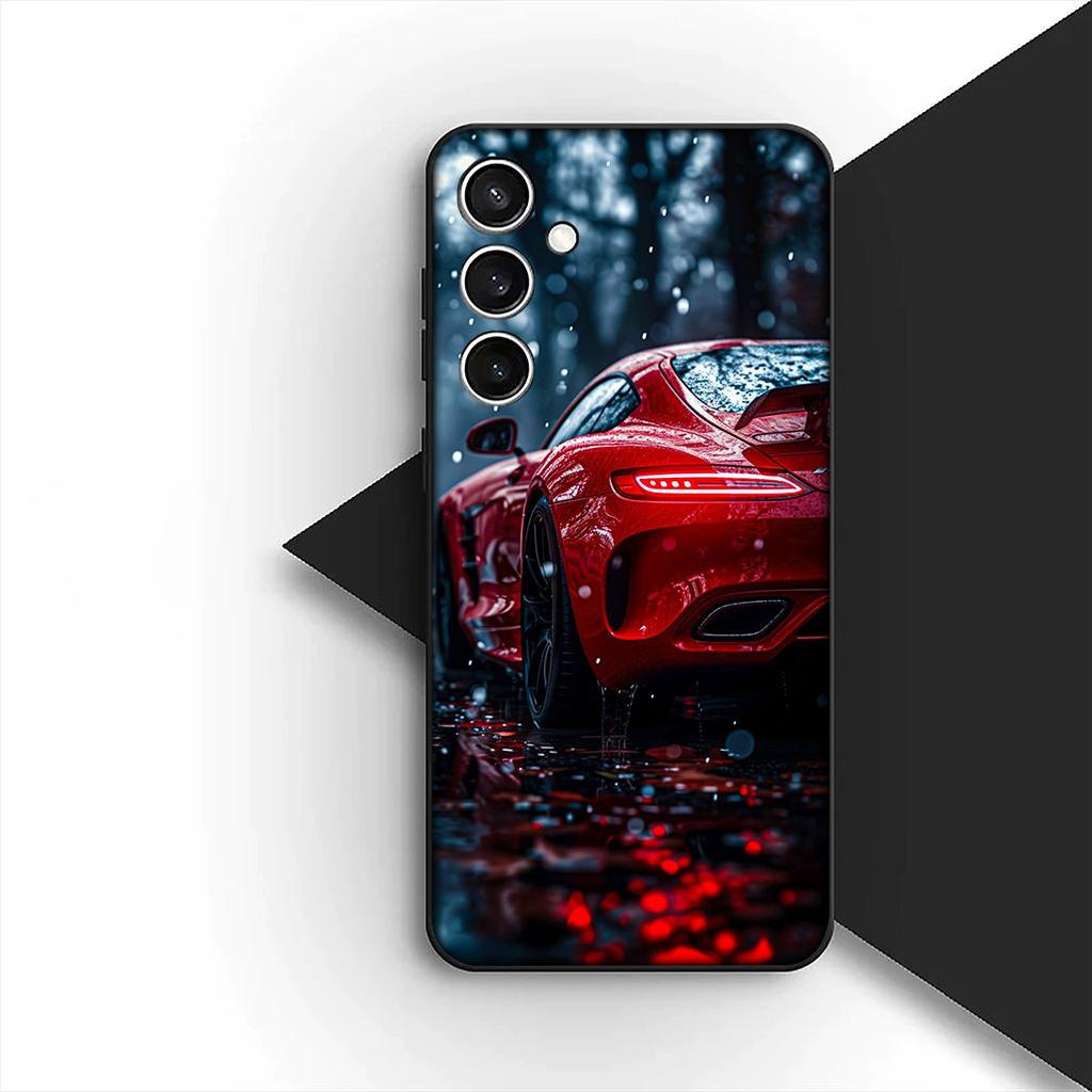 Суперкар Мультяшный Суперкар Задние фонари Чехол для телефона для Xiaomi Redmi Note 12 11 10 A3 Pro 10A 10C 12C Note12 5G 4G Защитная крышка