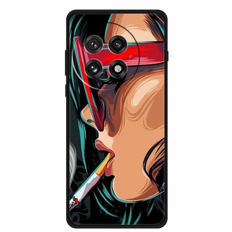 Чехол для OnePlus 13R Животные Мягкий Силикон ТПУ Чехлы для Телефона Задняя Крышка для OnePlus13R 5G CPH2691 Волк Ударопрочный Защитный Чехол
