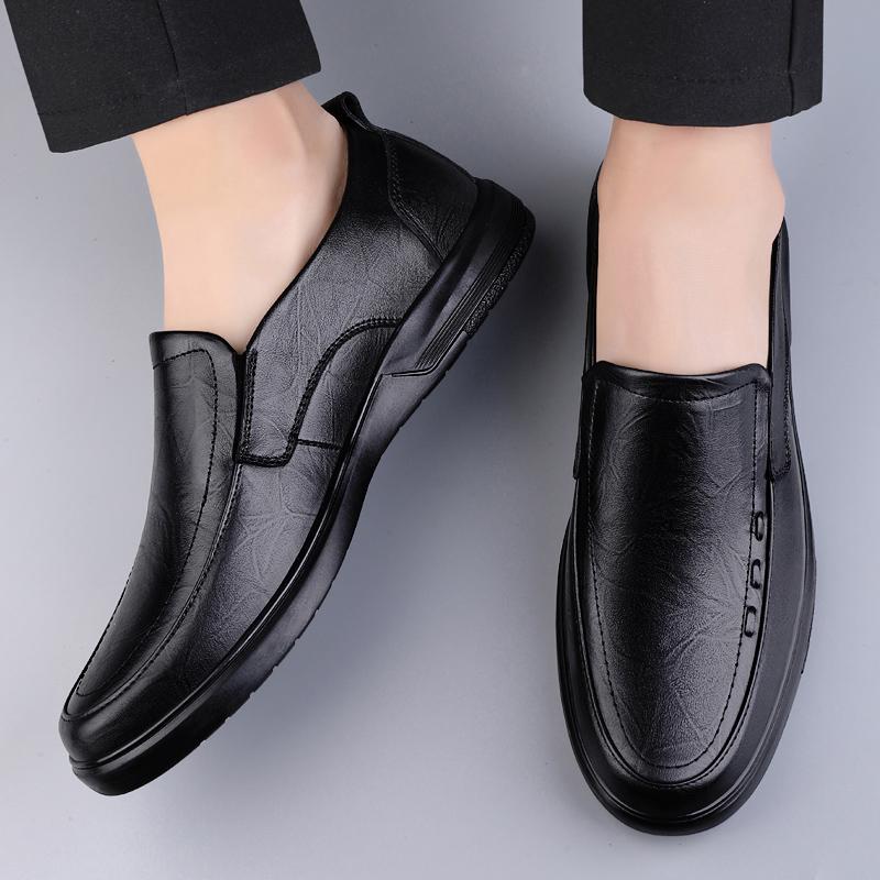 Мужские дышащие кожаные туфли серого цвета из мягкой кожи с мягкой подошвой, удобные для джентльменов, для мужчин, для деловой и официальной одежды, повседневная обувь