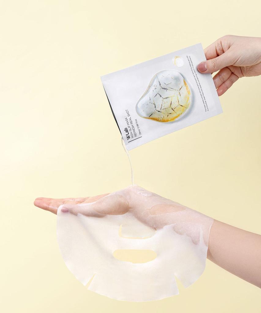 Pick and choose 10 Non-slip Masks (Cooling Hyaluronic Acid / Collagen Milk / Refresh Cereal Shot)