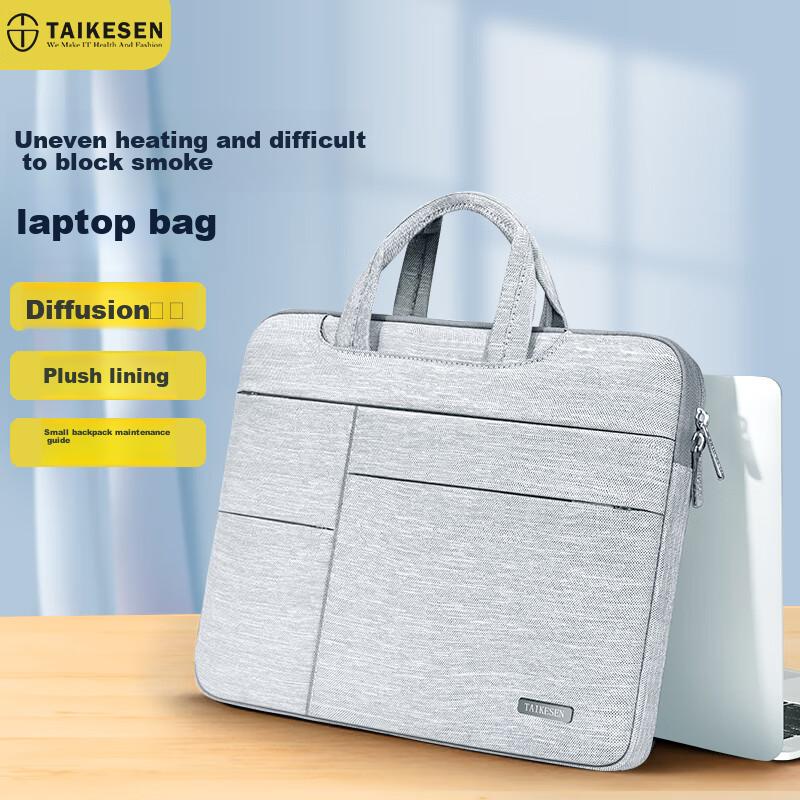 Taikesen Laptop Bag Handheld Suitable for Huawei 16-Inch Apple Macbook Lenovo Laptop Protective Case for Men And Wome