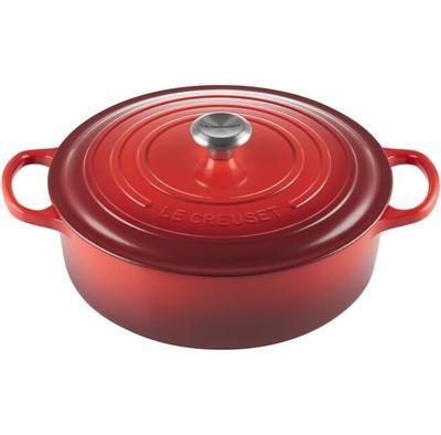 Жаровня Le Creuset Signature gourmet roaster round 30cm cherry red 6.2l (21179300602430)