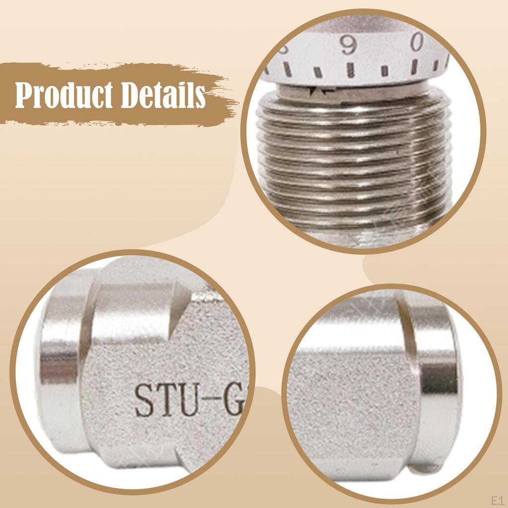 Hydraulic Control Valve Stu-g3/8 Easy Installation Replacement Sturdy Reliable Compact Accessory