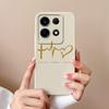 For Infinix Hot 30 Play GT 10 Pro Itel  A05s A04 Tecno Camon 20 Premier 5G Phone Case Cover Fashion Love Heart Matte Soft Silicone Shockproof Bumpers
