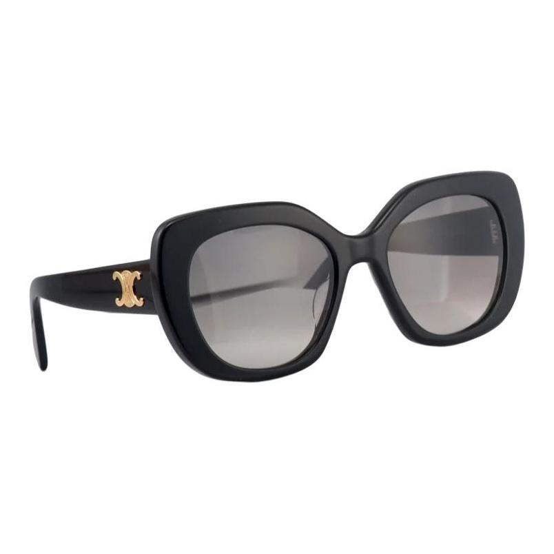 Celine Triomphe 06 Square Sunglasses Women sunglasses Black CL40216 U-01F