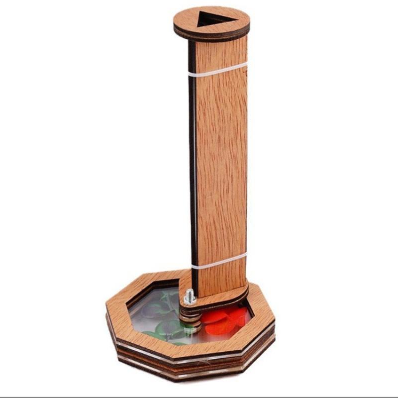 Wooden Diy Kaleidoscope Children'S Handmade Outdoor Education Puzzle Learning Supplies Parent Child Interaction