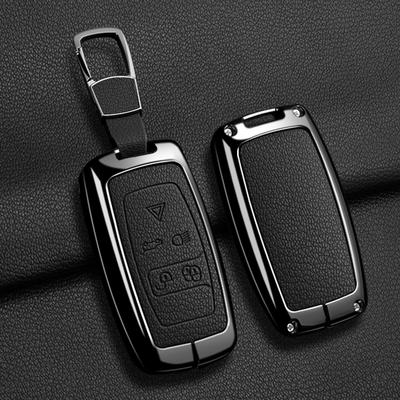 Чехол для ключа автомобиля для Land Rover Sport Freelander Discovery 4 Range Rover Sport LR4 2010-2012 Сплав цинка Кожа Авто Брелок
