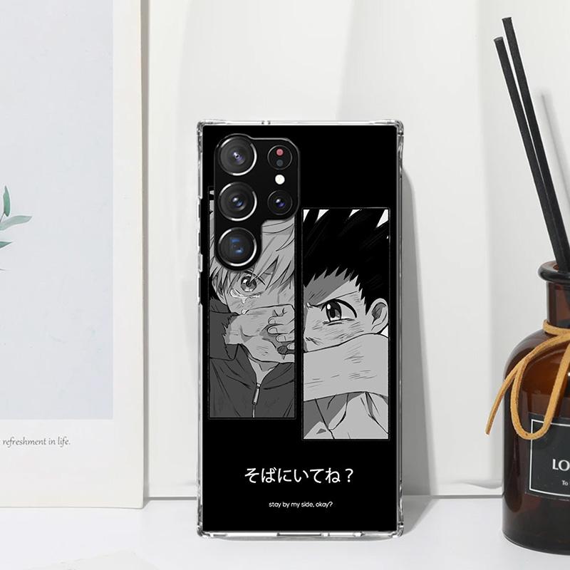 Чехол для телефона с аниме Hunter HXH для Samsung Galaxy S26 S25 Edge S24 FE S23 S22 Ultra S21 Plus S20 + Художественные Fundas Задняя крышка Galaxy S25