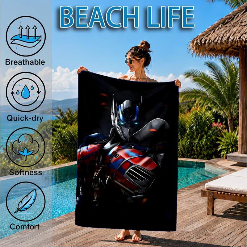 Clown villain Beach Towel, Microfiber Beach Towel, Perfect For Pool, Beach, Travel, Home Decor Beach Party Fan gifts