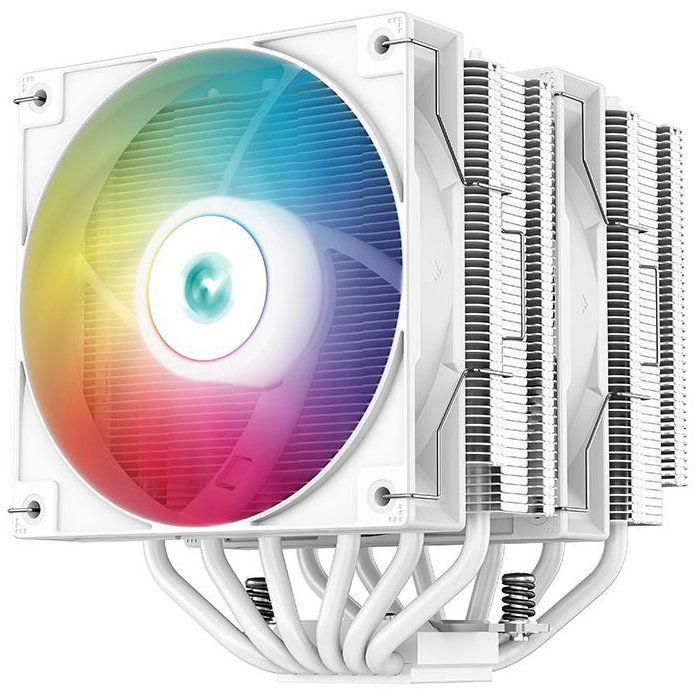 Deepcool Gammaxx ARGB - R-AG620-WHANMN-G-2 - Кулер для процессора - 120 мм - Двухбашенный вентилятор PWM RGB - 6 тепловых трубок - TDP 260 Вт