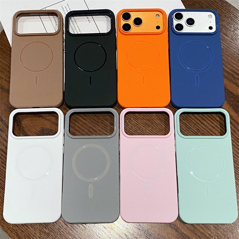 Матовый магнитный чехол-кольцо для iPhone 17 Pro Max, Совместим с Apple 16/15/14/13/12.