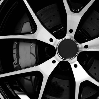 4 шт. Модифицированные колпаки на ступицы для автомобиля ABS Долговечный блеск Универсальное использование для различных случаев и DIY-установка